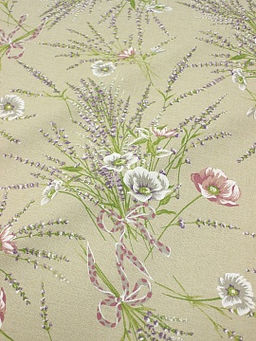 Ткань интерьерная с пропиткой Ароматные букеты, ш.1.5м, хлопок-70%, п/э-30%, 260гр/м.кв