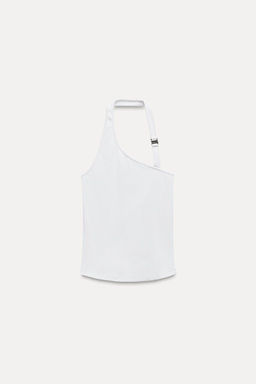 RIBBED HALTER TOP - Zara фото 4