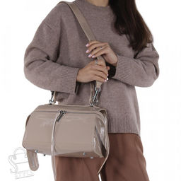 Сумка женская кожаная 1353THG dusk peach Polina&Eiterou в Новосибирске  фото 2