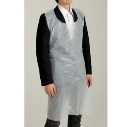 Цена за 50 шт. Фартук ПЭ 10 мкр защитный, белый, 10 мкм., размер 74×120 50 шт./уп