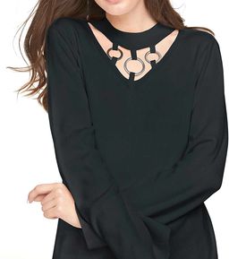 Пуловер, черный - Ashley brooke фото 5