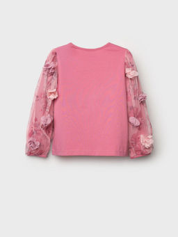 32522208 Джемпер для девочек (футболка с дл рук)