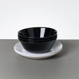 Столовый набор 13 предметов ЕВРО Черно-белый / NN13-BW/756075 (WHITE-BLACK) /уп 2/4/ - Галеонтрейд фото 14