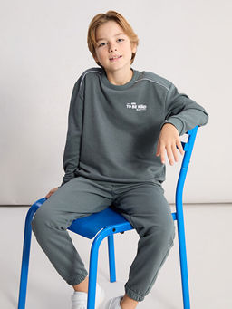 Bisiklet Yaka Erkek ?ocuk E?ofman Tak?m?