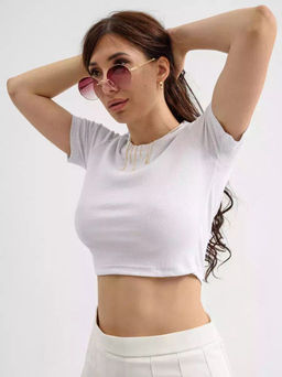 Кроп-топ Кашкорсерубчик лапша - Оптима фото 36