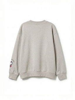 Hello Kitty Bask?l? K?z ?ocuk Kal?n Sweatshirt