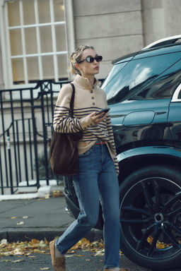 Z1975 MOM-FIT HIGH-WAIST JEANS - Zara фото 23