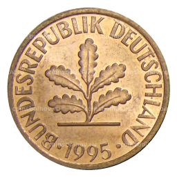 2 пфеннига 1995 года G Германия