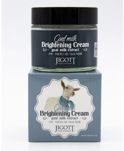 Отбеливающий крем для лица с козьим молоком JIGOTT, 70 ML