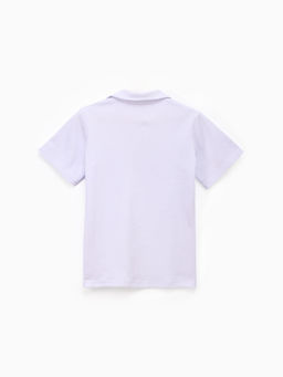 Футболка - поло женская MINAKU, размер 48-50 (XL), итерлок, белая