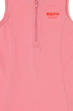 K_z _ocuk Pembe _rme Elbise Sepette S_rpriz _ndirim - U.s. polo assn фото 4