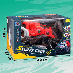 Джип Бульдог, радиоуправляемый, трансформация, дымовые эффекты, работает от аккумулятора, цвет красный - Simaland фото 11