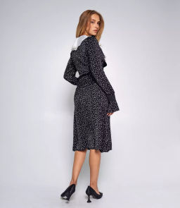 Платье #БШ2738, чёрный