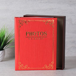 Цена за 1 шт. Фотоальбом 200 фото 10х15 / 4622 /уп 36/ (Коричневый) - Галеонтрейд фото 9