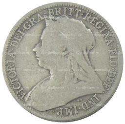 1 флорин 1901 года Великобритания