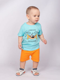 Комплект для мальчика (футболка+шорты) 42108 Lets go