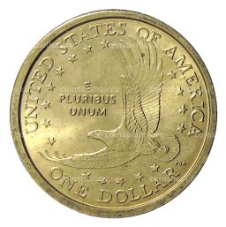 1 доллар 2000 года P США Сакагавея  Парящий Орел
