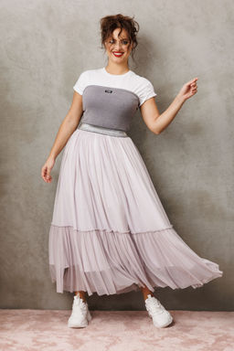 Юбка Anastasia 1296 французский серый фото 4