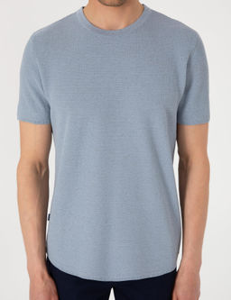 Mavi Slim Fit Keten Kar___ml_ Triko Ti__rt - Pierre cardin фото 6