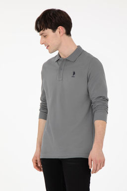 Мужской серый базовый свитшот Неожиданная скидка в корзине - U.s. polo assn фото 15