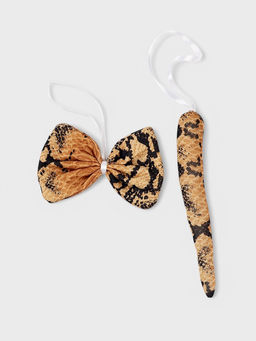 Карнавальный набор Змея, 3 предмета: ободок, хвост, бант, коричневый - Simaland фото 2