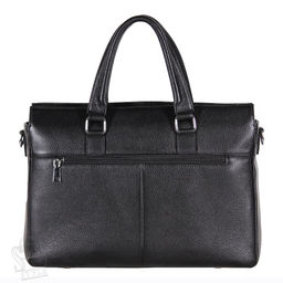 Портфель мужской кожаный 202355CH black Heanbag в Новосибирске