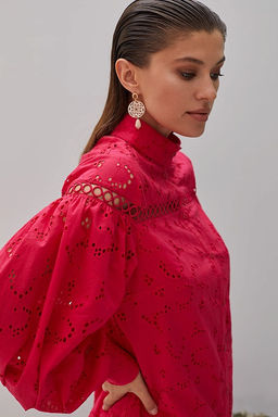 Рубашка 55351-2 Фуксия