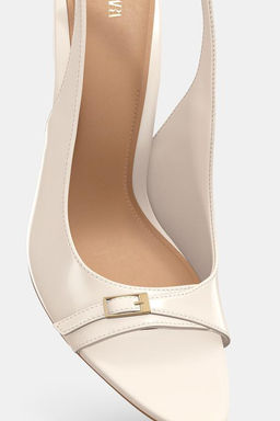 HEELED BUCKLE SANDALS - Zara фото 5
