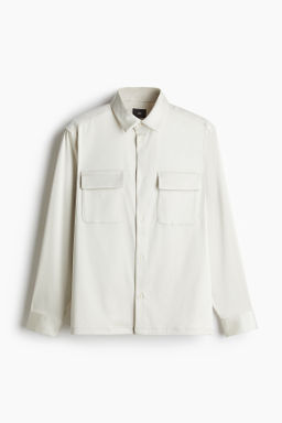 Sobrecamisa de saten Regular Fit - H&m фото 6