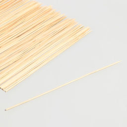 Набор деревянных палочек для декора 100 шт 1х9х25 см