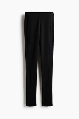 Leggings con cremallera