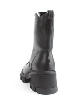 04-M2-5122 BLACK Ботинки зимние женские (натуральная кожа, натуральный мех)