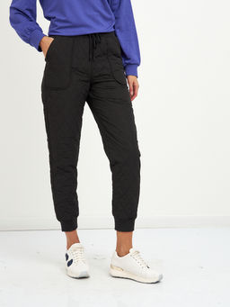 брюки женские черные на резинке - Glenfield фото 5