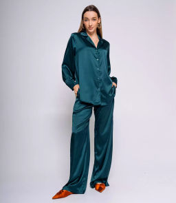 Костюм #КТ757, изумрудный - Dommod фото 4