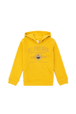 Толстовка горчичного цвета для мальчика