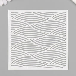 Пластиковый трафарет для творчества «Текстура», шаблон, 15×15 см