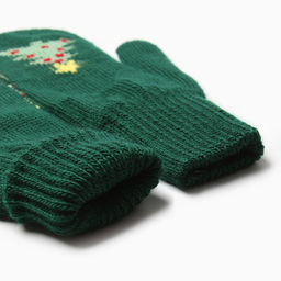 Набор подарочный новогодний KAFTAN «Любви»: варежки размер 19, подвеска, свеча, 2 открытки