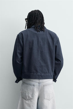 SOBRECAMISA DENIM LIGERO / ?ndigo