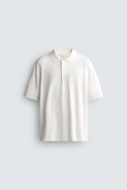 POLO PUNTO REGULAR FIT / Blanco