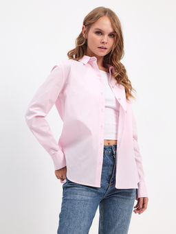 Блузка женская дл. рук. KATHARINA KROSS KK-B-003B-розовый  фото 3