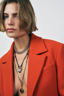 TAILORED WOOL BLEND COAT ZW COLLECTION - Zara фото 2