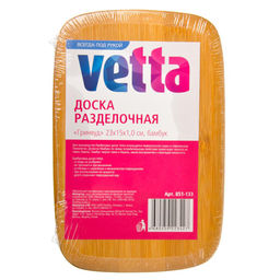 Доска разделочная VETTA Гринвуд бамбук, 23*15*1,0см, арт. 851-133