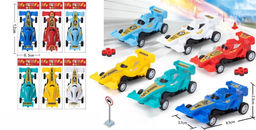 Цена за 2 шт. Инерц. "Fenming" 8*3*3,7см "Гоночный болид" (399-570) 6 цв. в ассорт., в пакете