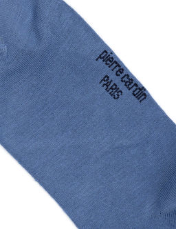 Erkek Bambu Kar___ml_ Mavi Soket Desenli _orap - Pierre cardin фото 3