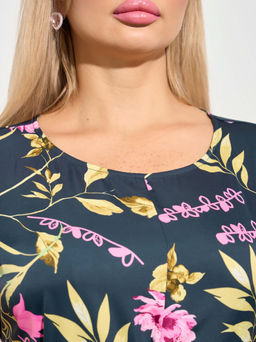 Платье 0083-3а стальной графит - Aquarell фото 3