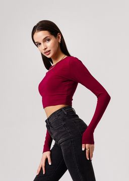 Женский лонг 1 (бордо) - Милаша фото 2