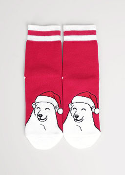 (CLE) Д2552П носки жен. НГ плюш (ЧЗ)