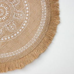 Цена за 12 шт. Салфетка сервировочная Африка, d=30 см, цвет белый - Simaland фото 6