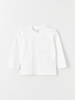 Bisiklet Yaka Basic Erkek Bebek Ti??rt