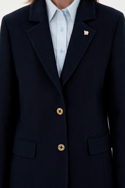 Женская темно-синяя куртка Неожиданная скидка в корзине - U.s. polo assn фото 7